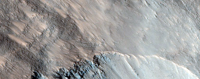Small Slump Landslide
