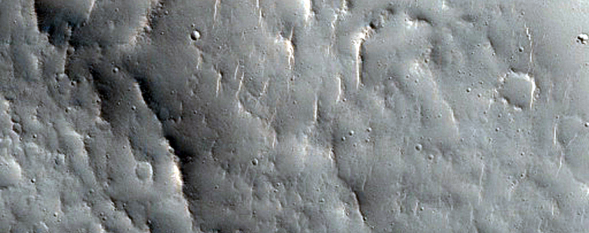 Terrain North of Kasei Valles