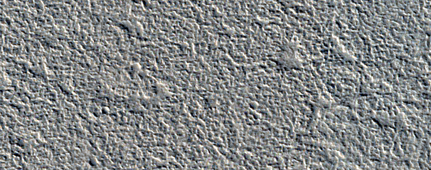 Candidate Recent Impact Site