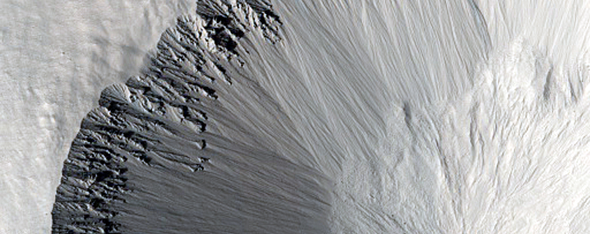 Monitoring Distinctive Small Rayed Crater in Terra Cimmeria