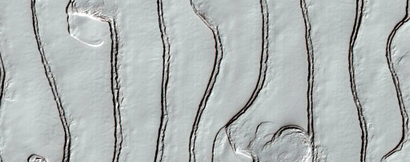 South Polar Residual Cap Site