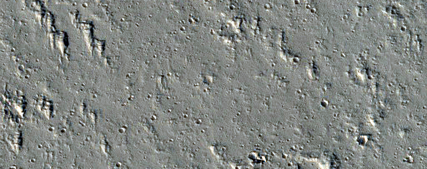 Candidate Recent Impact Site