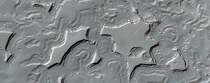 South Polar Residual Cap Site