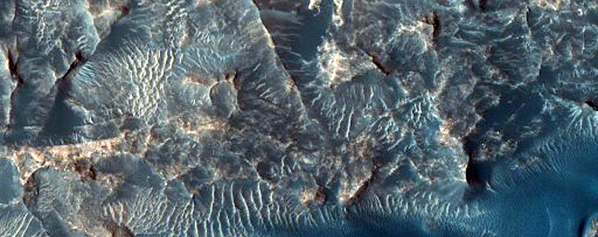 Ophir Chasma Aeolian Sediment Survey