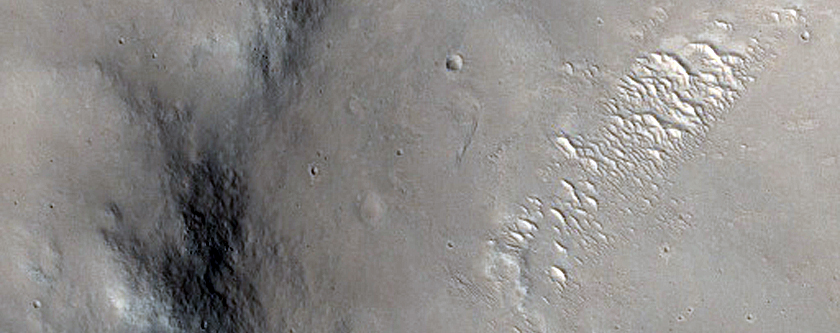Channel Leading to Crater in Terra Cimmeria