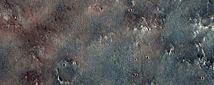 Candidate Recent Impact Site