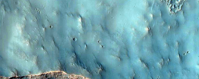 Possible Gully-Associated Light-Toned Materials in Noachis Terra