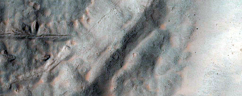 Crater with Steep Slopes