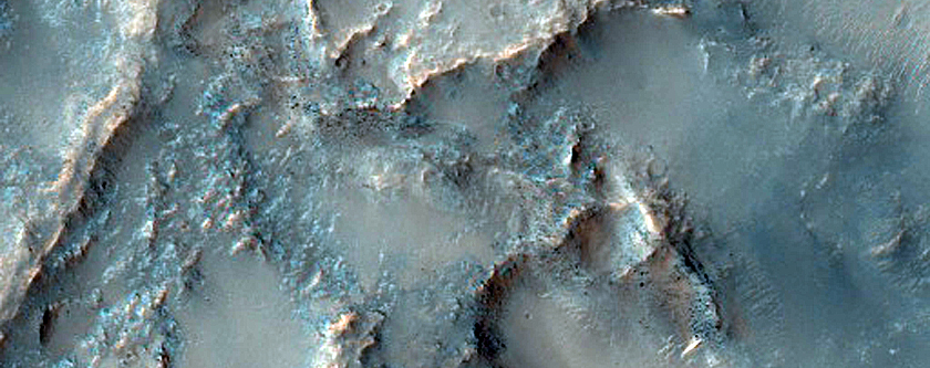 Huygens Crater Floor