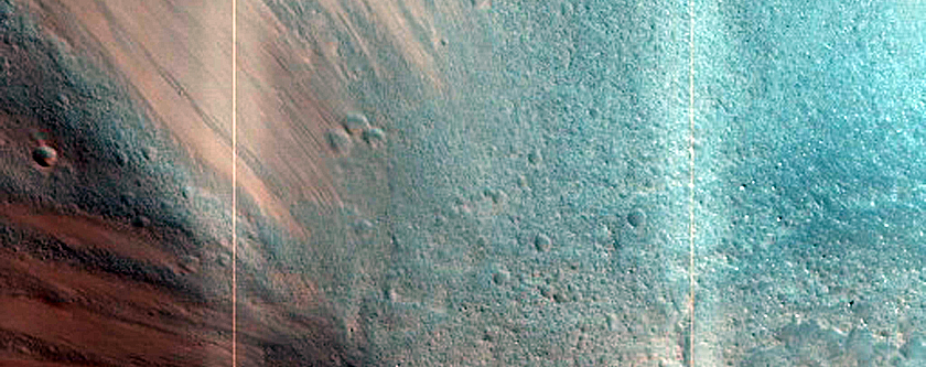 Crater with Steep Slopes