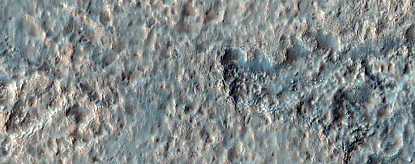 Terrain Southeast of Greeley Crater
