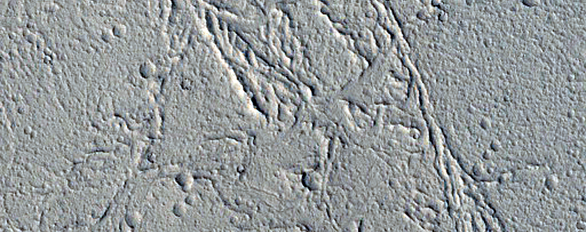 Candidate Recent Impact Site