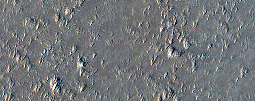 Candidate Recent Impact Site