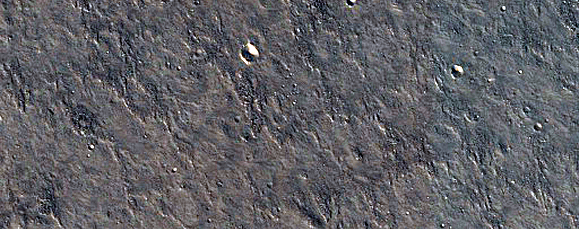 Terrain Sample in Candidate Future Landing Site