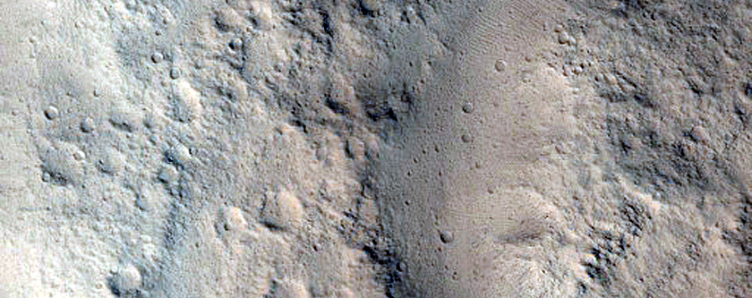 Kasei Valles Flood Grooves and Chaotic Terrain
