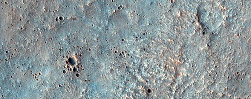 Terrain Northeast of Eridania Scopulus