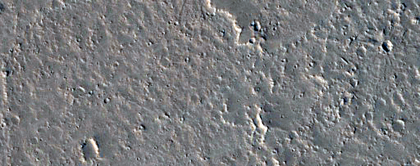 Terrain East of Olympus Mons