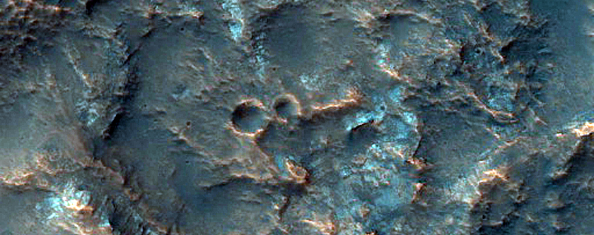Clays Exposed in Sediments Northeast of Terby Crater