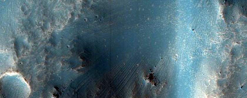 Kasei Valles Dissected Alluvial Fans
