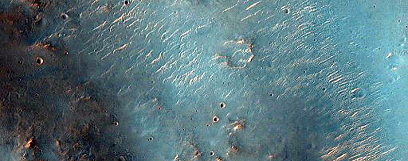 Channels in Tyrrhena Terra