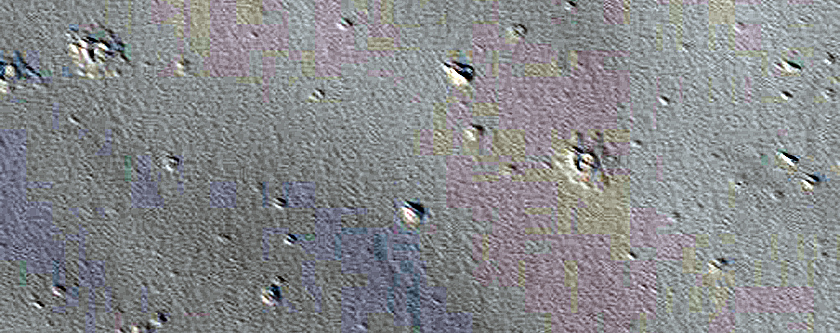 Candidate Recent Impact Site