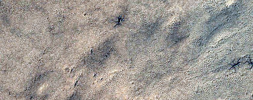 Monitoring New Impact Site in South Polar Layered Deposits