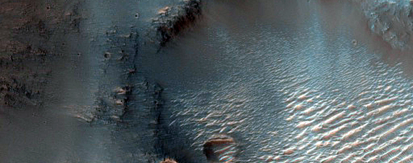 Crater Erosion North of Hellas Planitia
