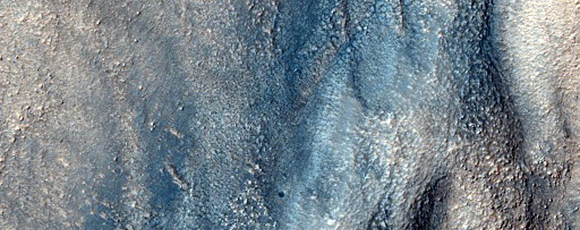 Bedding in Hellas Planitia
