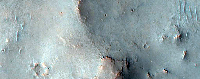 Inverted Channel in Noachis Terra