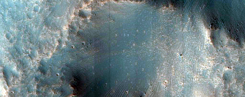 Kasei Valles Dissected Alluvial Fans