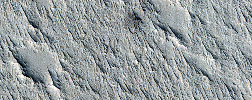 Candidate Recent Impact Site