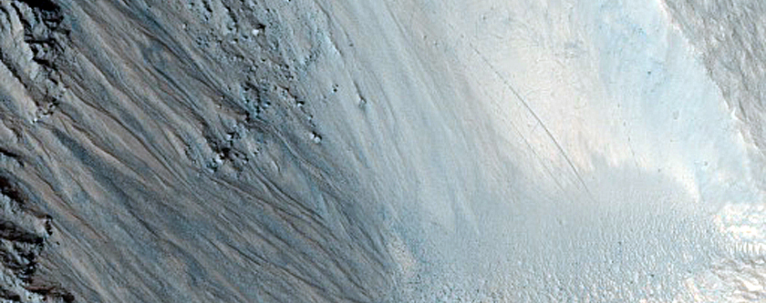 Small Slump Landslide