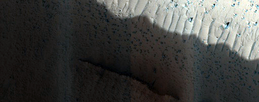 Layers in Elysium Fossae