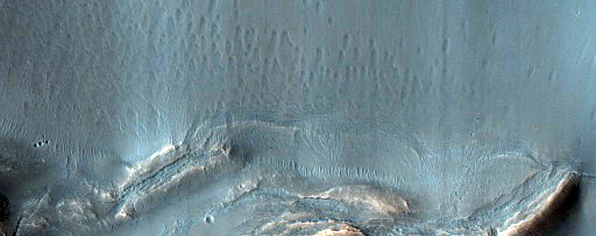 Monitoring Crater Floor Features in Terra Sabaea
