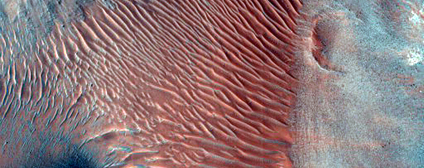 Fluvial Channel in Nirgal Vallis