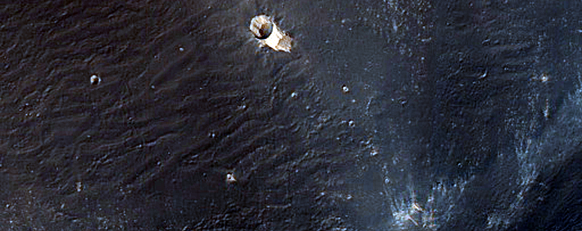 Volcanic Vent in Syria Planum
