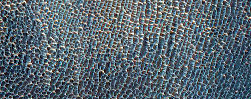Central Pit of Impact Crater