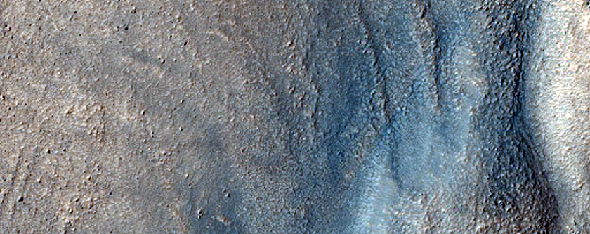Bedding in Hellas Planitia