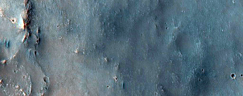 Inverted Channel in Noachis Terra