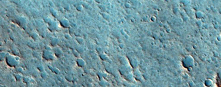 Recent Impact Crater