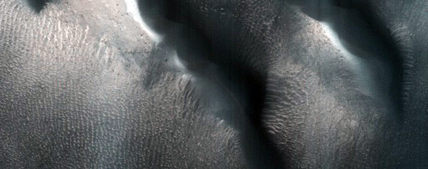 Dune Monitoring outside Crater
