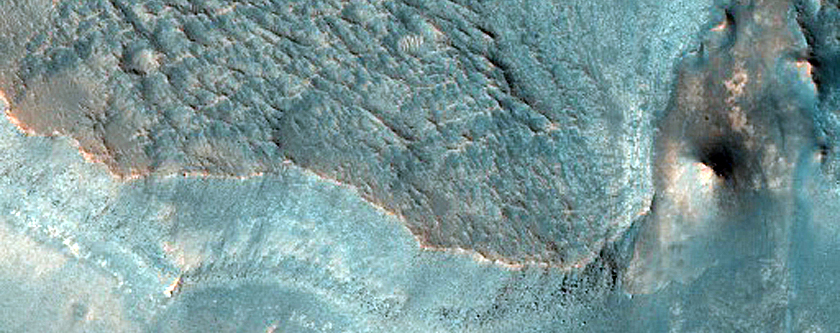 Nili Fossae Trough Wall Stratigraphy