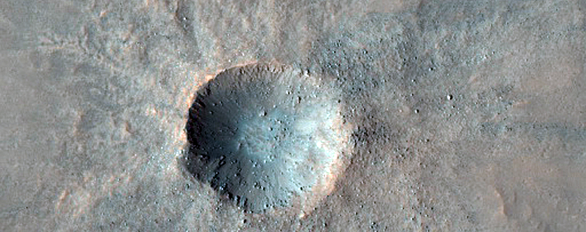 Fresh Small Crater