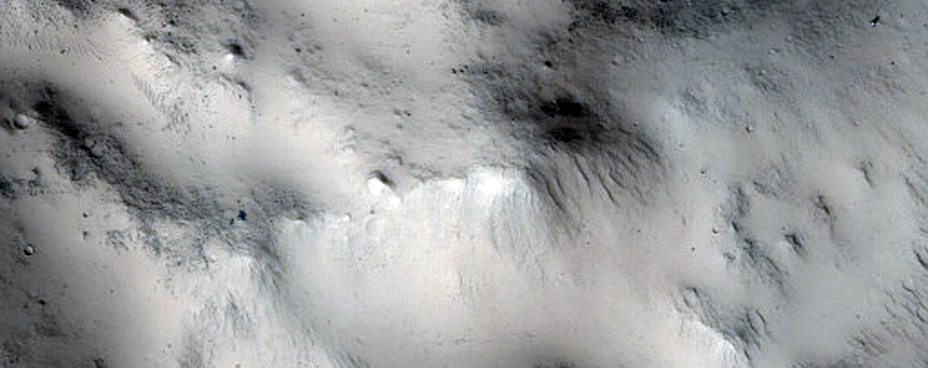 Searching for Frost on Steep Slopes