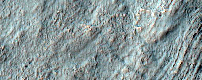 Fluvial Processes inside Crater