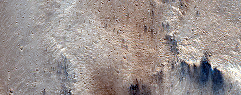 Shalbatana Vallis Perched Remnant Fan Deposits