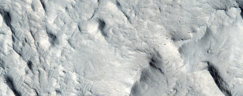 Southeast Aeolis Dorsa Inverted Delta Trunk Channel
