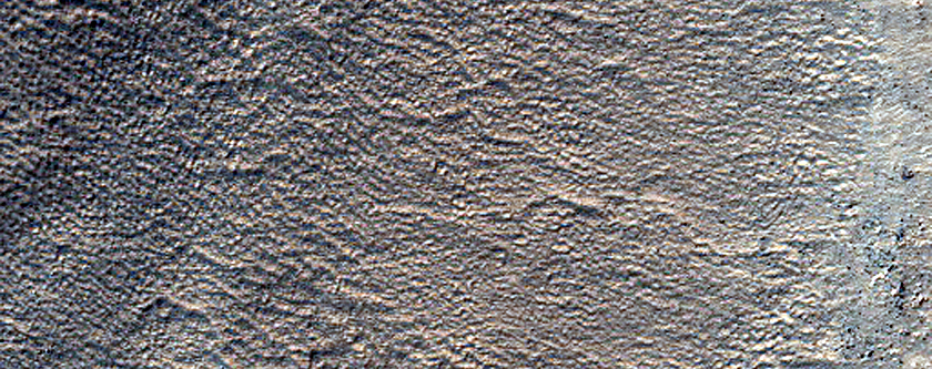 Channel in Hellas Planitia
