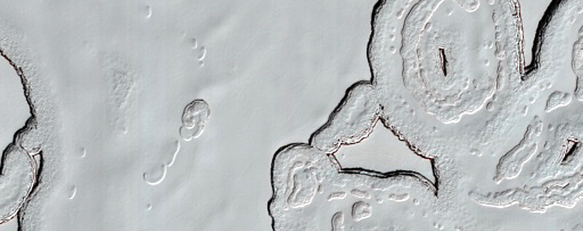 South Polar Cap Vertical Change Monitoring