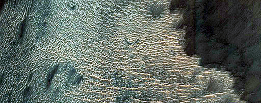 Monitor Crater Slope in Meridiani Planum